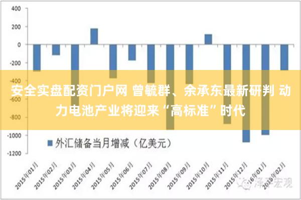 安全实盘配资门户网 曾毓群、余承东最新研判 动力电池产业将迎来“高标准”时代