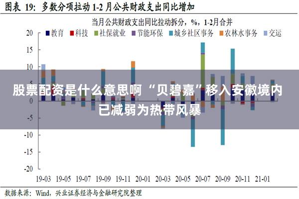 股票配资是什么意思啊 “贝碧嘉”移入安徽境内 已减弱为热带风暴