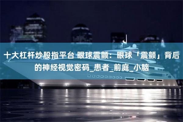 十大杠杆炒股指平台 眼球震颤：眼球「震颤」背后的神经视觉密码_患者_前庭_小脑