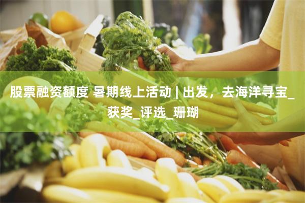 股票融资额度 暑期线上活动 | 出发，去海洋寻宝_获奖_评选_珊瑚