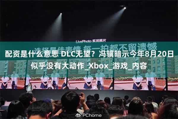 配资是什么意思 DLC无望？冯骥暗示今年8月20日似乎没有大动作_Xbox_游戏_内容