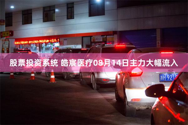 股票投资系统 皓宸医疗08月14日主力大幅流入
