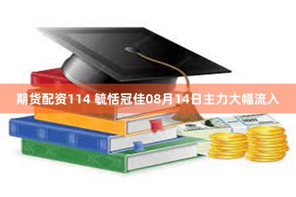 期货配资114 毓恬冠佳08月14日主力大幅流入