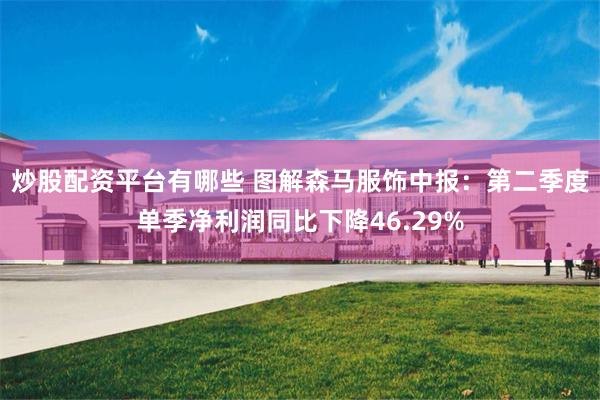 炒股配资平台有哪些 图解森马服饰中报:第二季度单季净利润同比下降46.29%