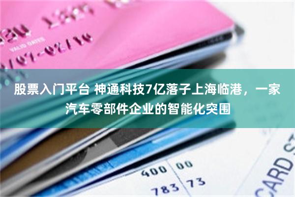 股票入门平台 神通科技7亿落子上海临港，一家汽车零部件企业的智能化突围