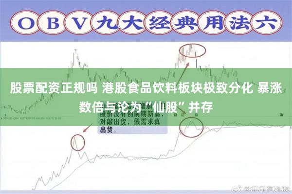 股票配资正规吗 港股食品饮料板块极致分化 暴涨数倍与沦为“仙股”并存