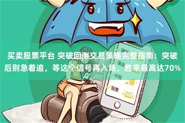 买卖股票平台 突破回测交易策略完整指南：突破后别急着追，等这个信号再入场，胜率最高达70%