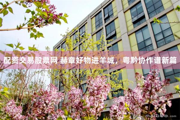 配资交易股票网 赫章好物进羊城，粤黔协作谱新篇