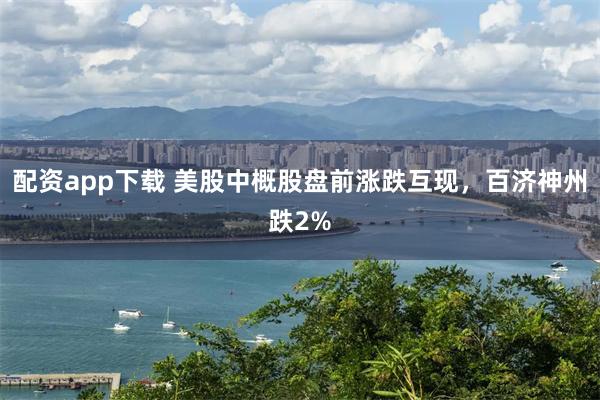 配资app下载 美股中概股盘前涨跌互现，百济神州跌2%
